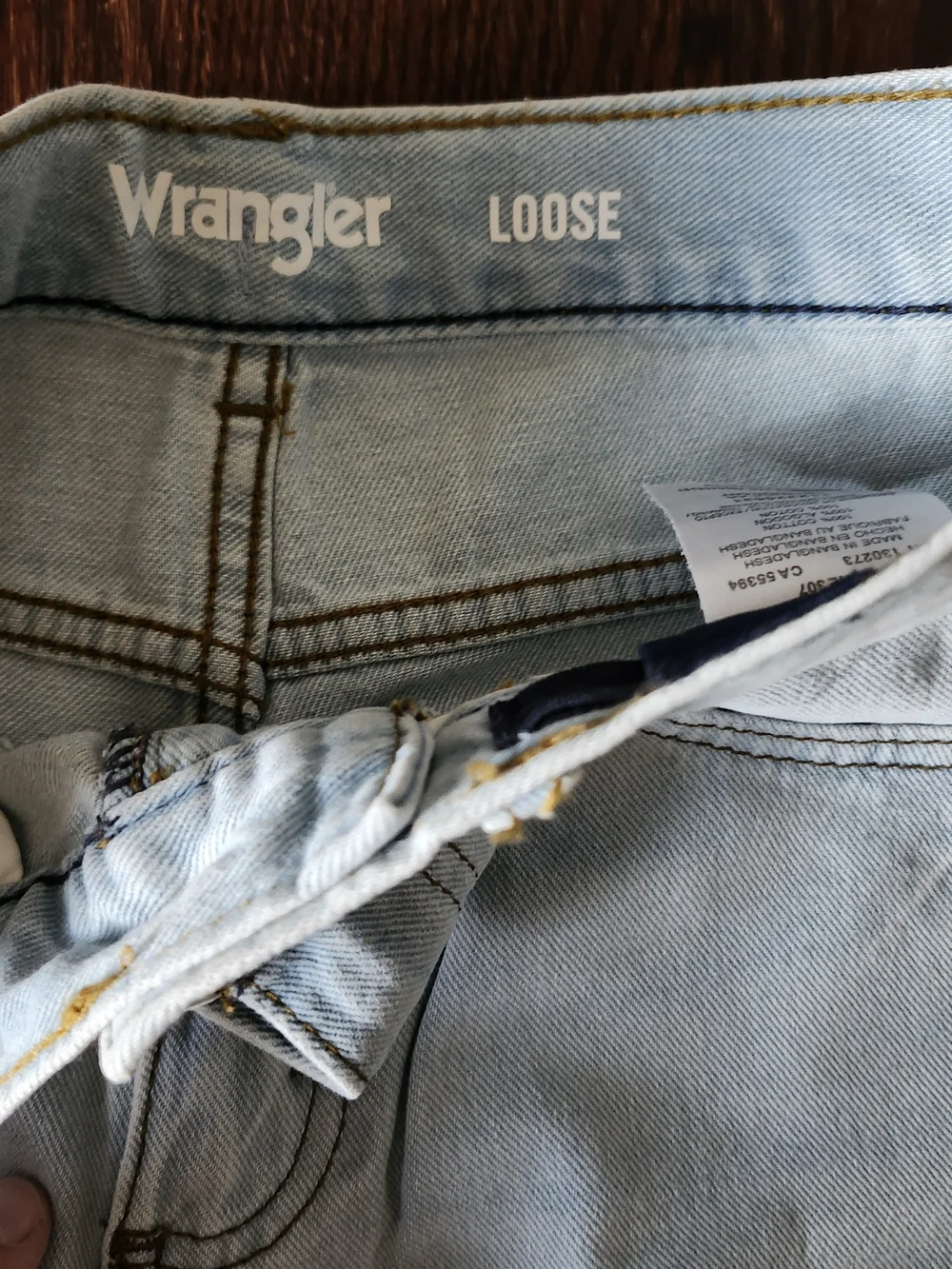 Wrangler Kids Light Wash Straight Leg Jeans